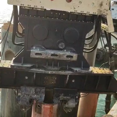 YZ-300液压亚搏全站客户端官方下载打桩锤工程案例视频