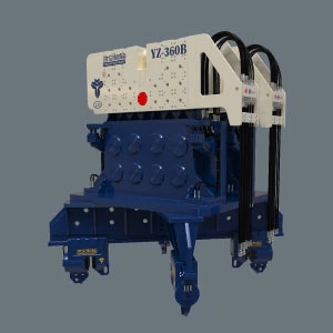 液压振动打桩锤的技术难点于案例分析