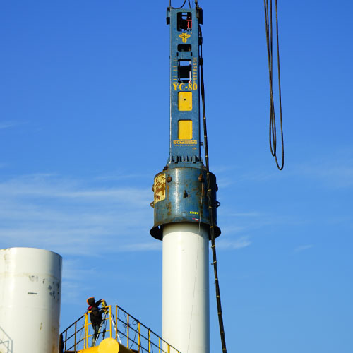 yc-80液压冲击打桩锤 - 浙江永安工程机械有限公司